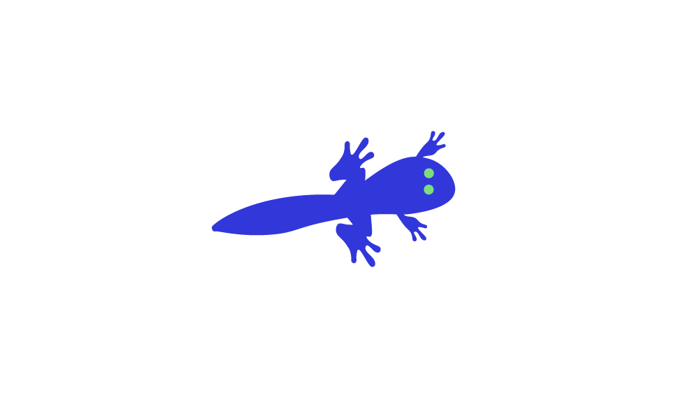 young frog blue tad